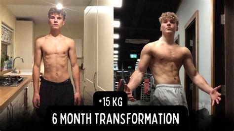 6 month skinny to muscular transformation|How I Developed Muscle in 6 Months: A Personal Journey